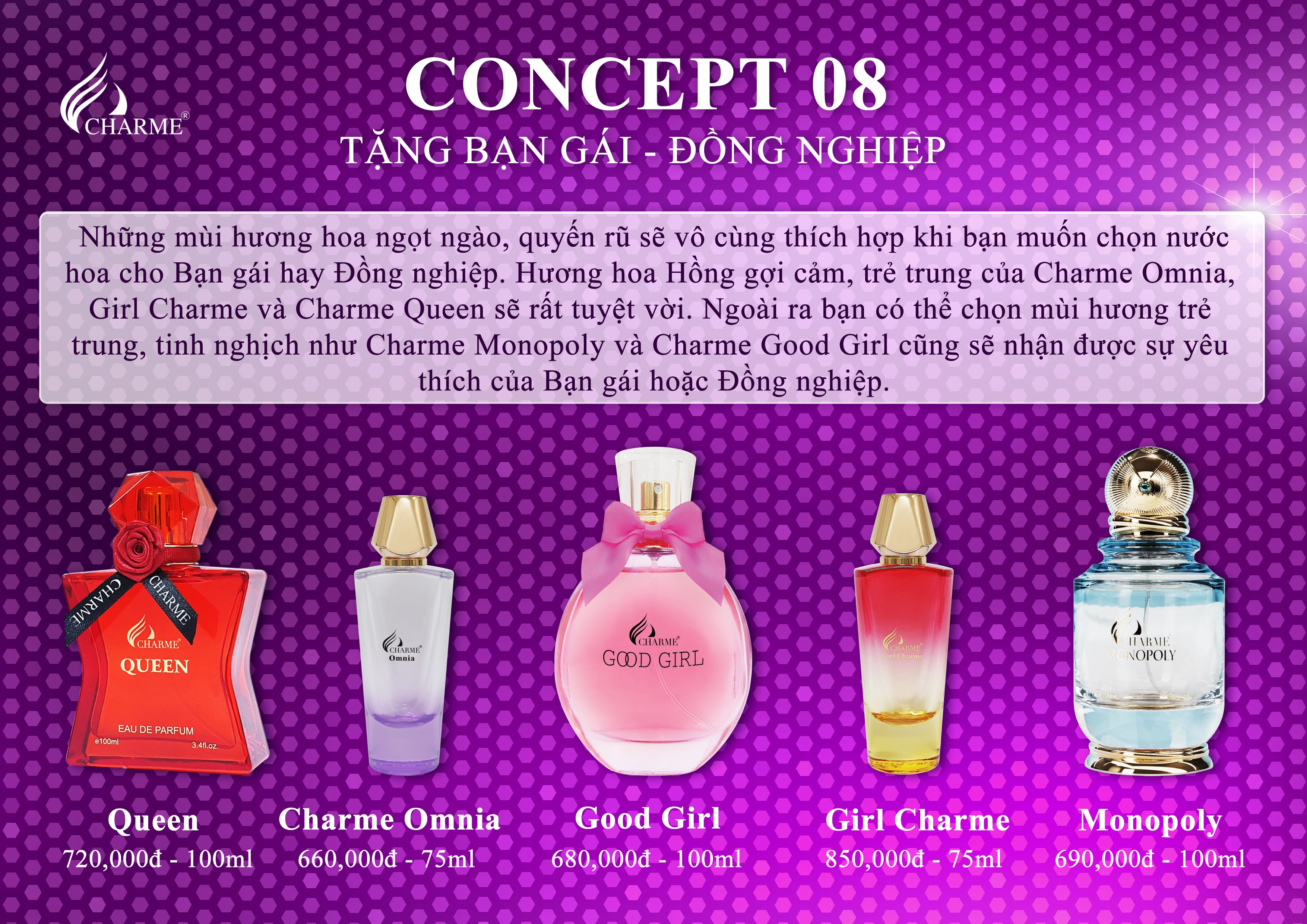 Cách Chọn Nước Hoa Charme Nữ