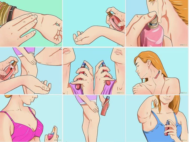 Cách Xịt Nước Hoa Thơm Lâu