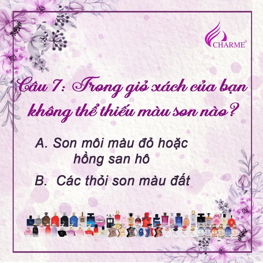 Chọn Nước Hoa Theo Tính Cách Cho Nữ
