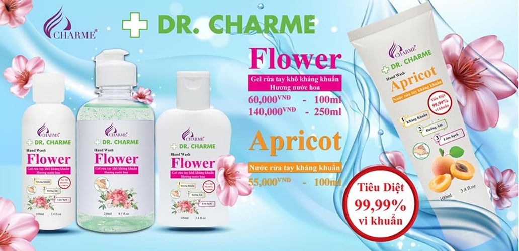 Gel Rửa Tay Khô DR. CHARME