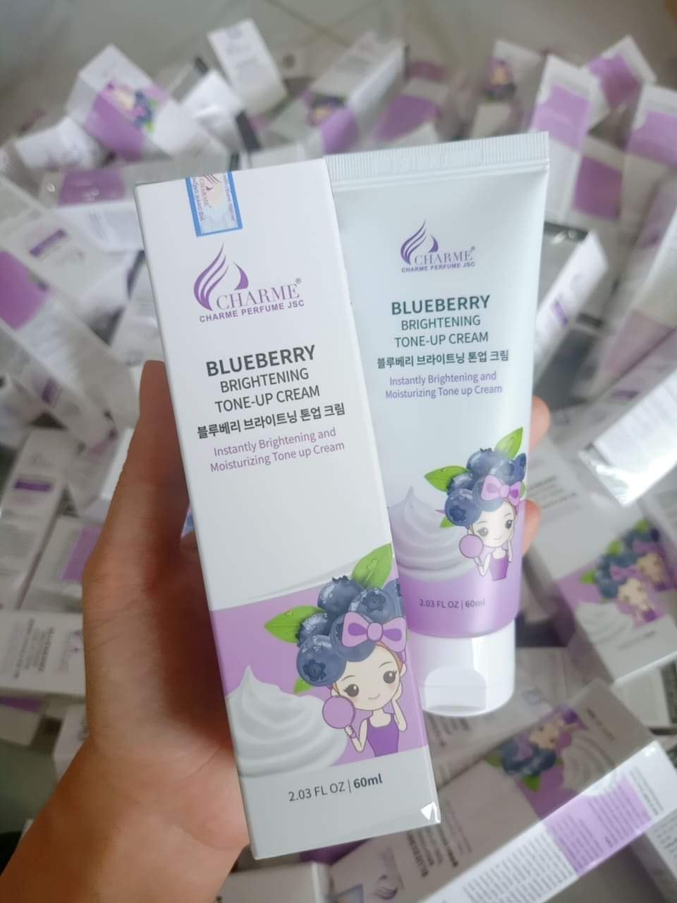 Kem Face Charme Blueberry 60ml