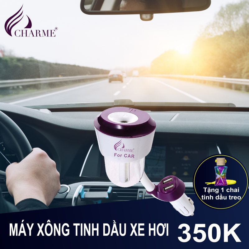 Máy Xông Tinh Dầu Xe Hơi Charme