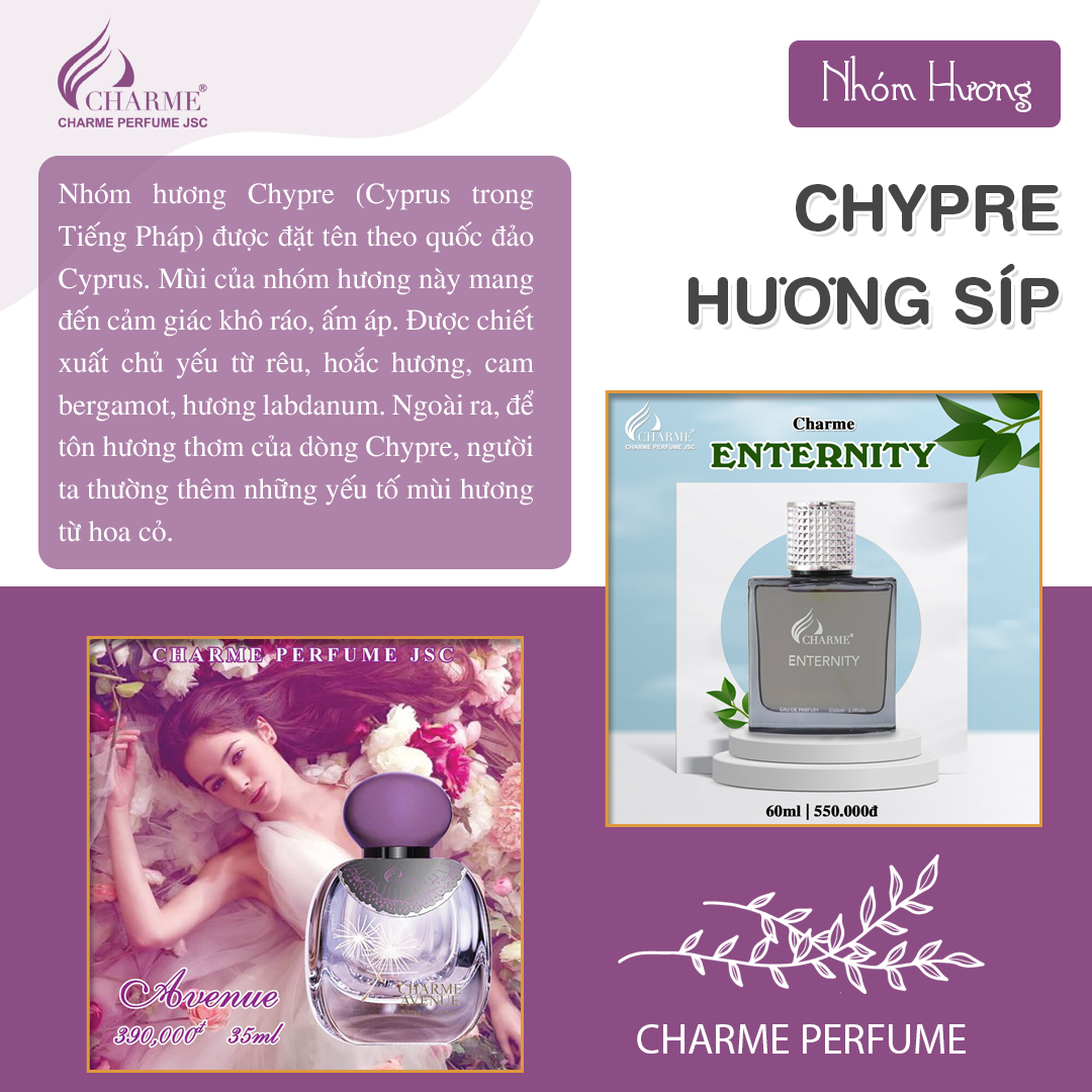 Nhóm Hương Nước Hoa Chypre