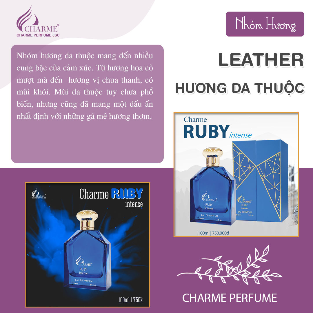Nhóm Hương Nước Hoa Leather: Hương da thuộc