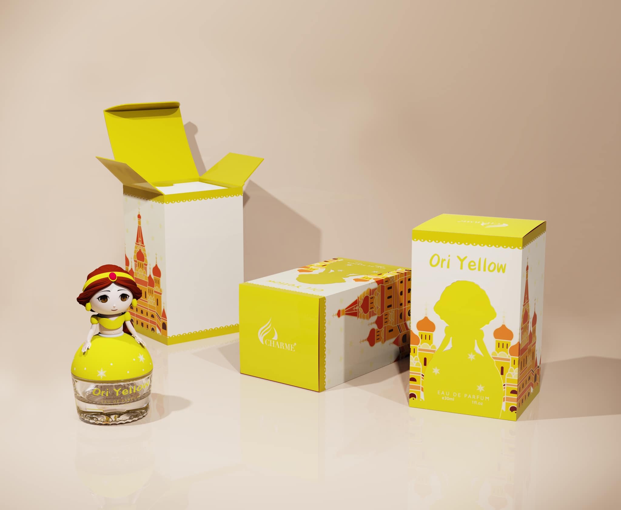 Nước Hoa Bé Gái Charme Ori Yellow