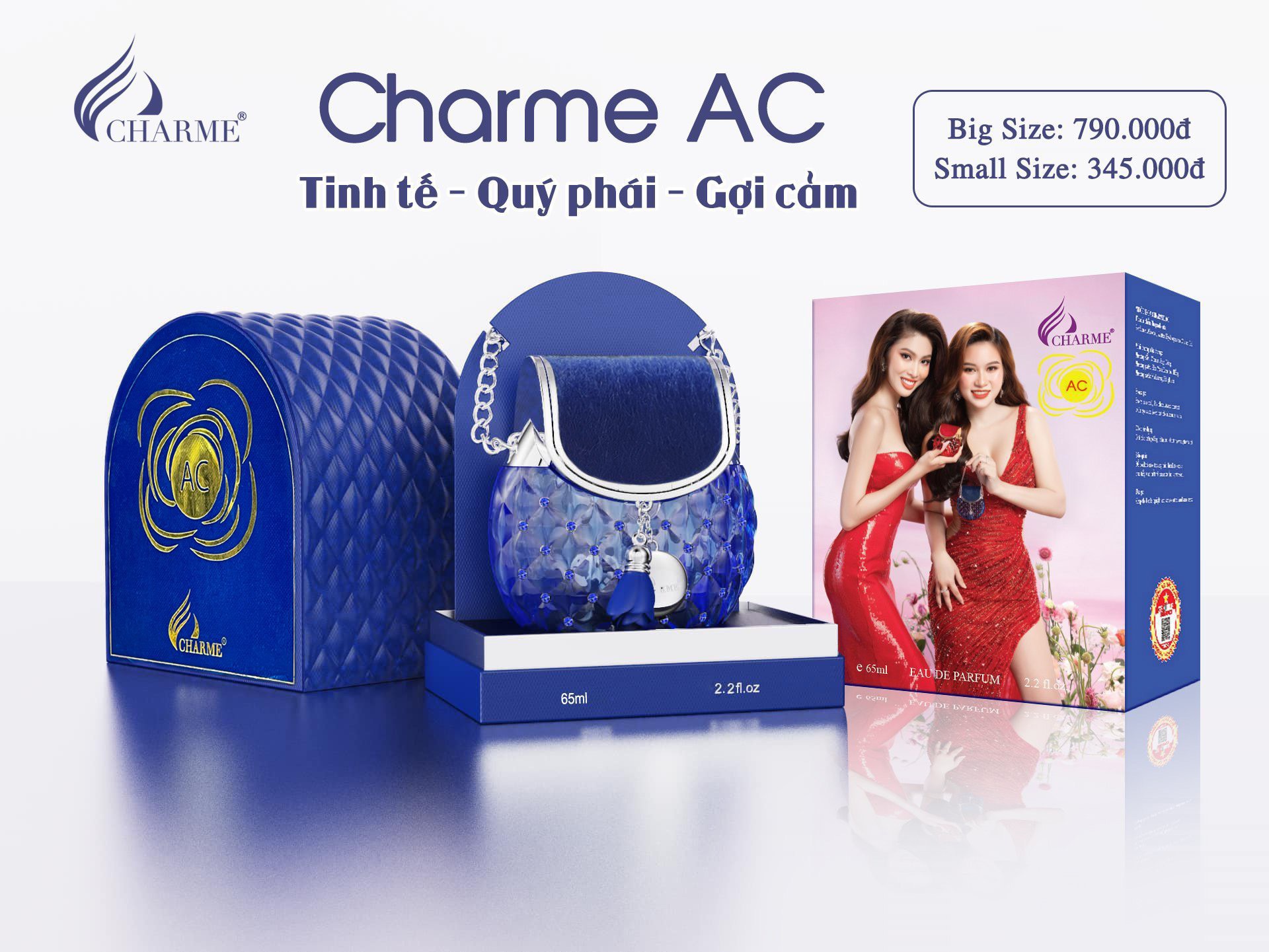 Nước Hoa Charme AC 65ml Nữ Chính Hãng