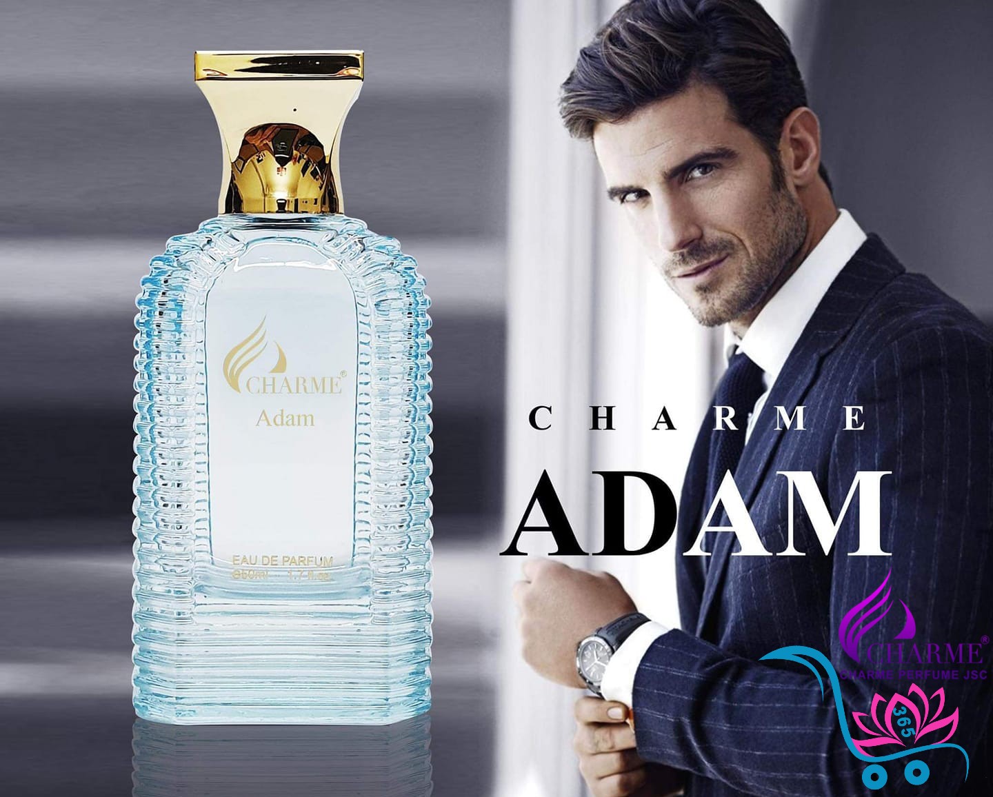 Nước Hoa Charme Adam 50ml Nam Chính Hãng