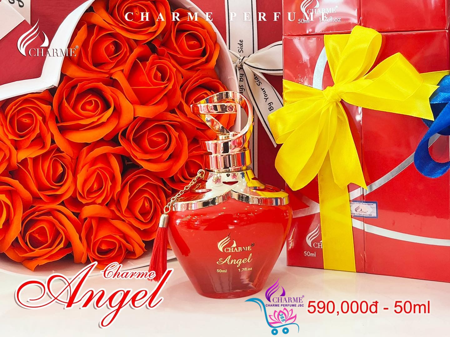 Nước Hoa Charme Angel 50ml Nữ Chính Hãng