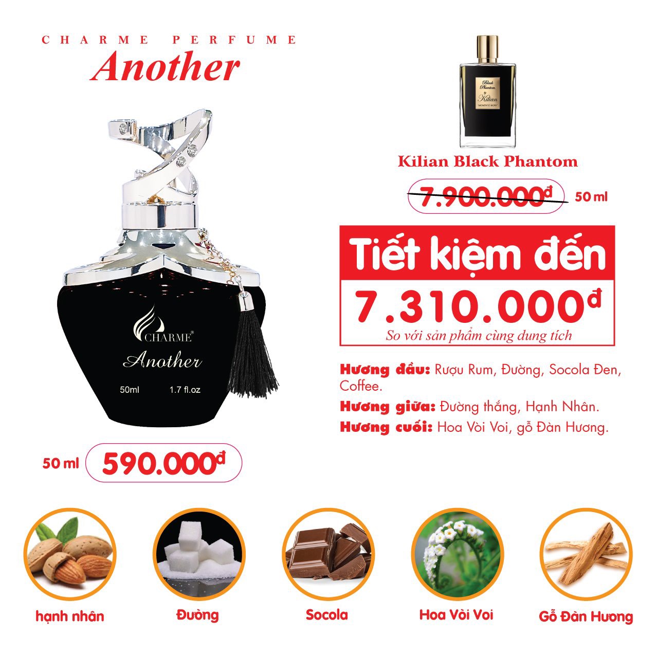 Nước Hoa Charme Another 50ml Nữ Chính Hãng