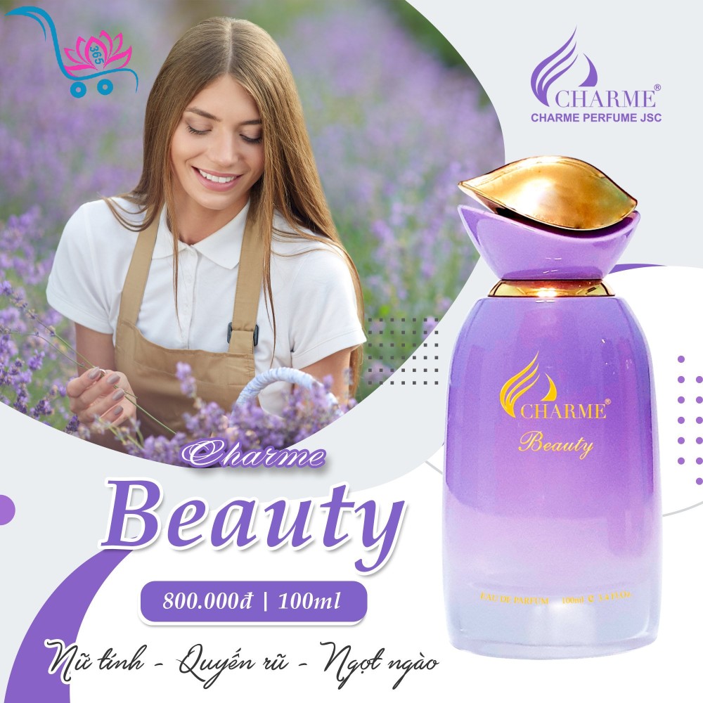 Nước Hoa Charme Beauty 100ml Nữ Chính Hãng