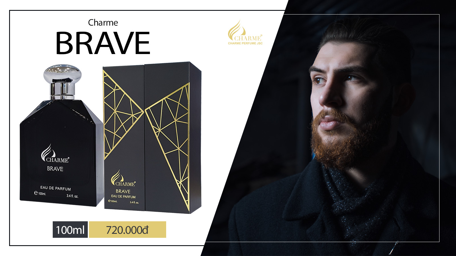 Nước Hoa Charme Brave 100ml Nam Chính Hãng