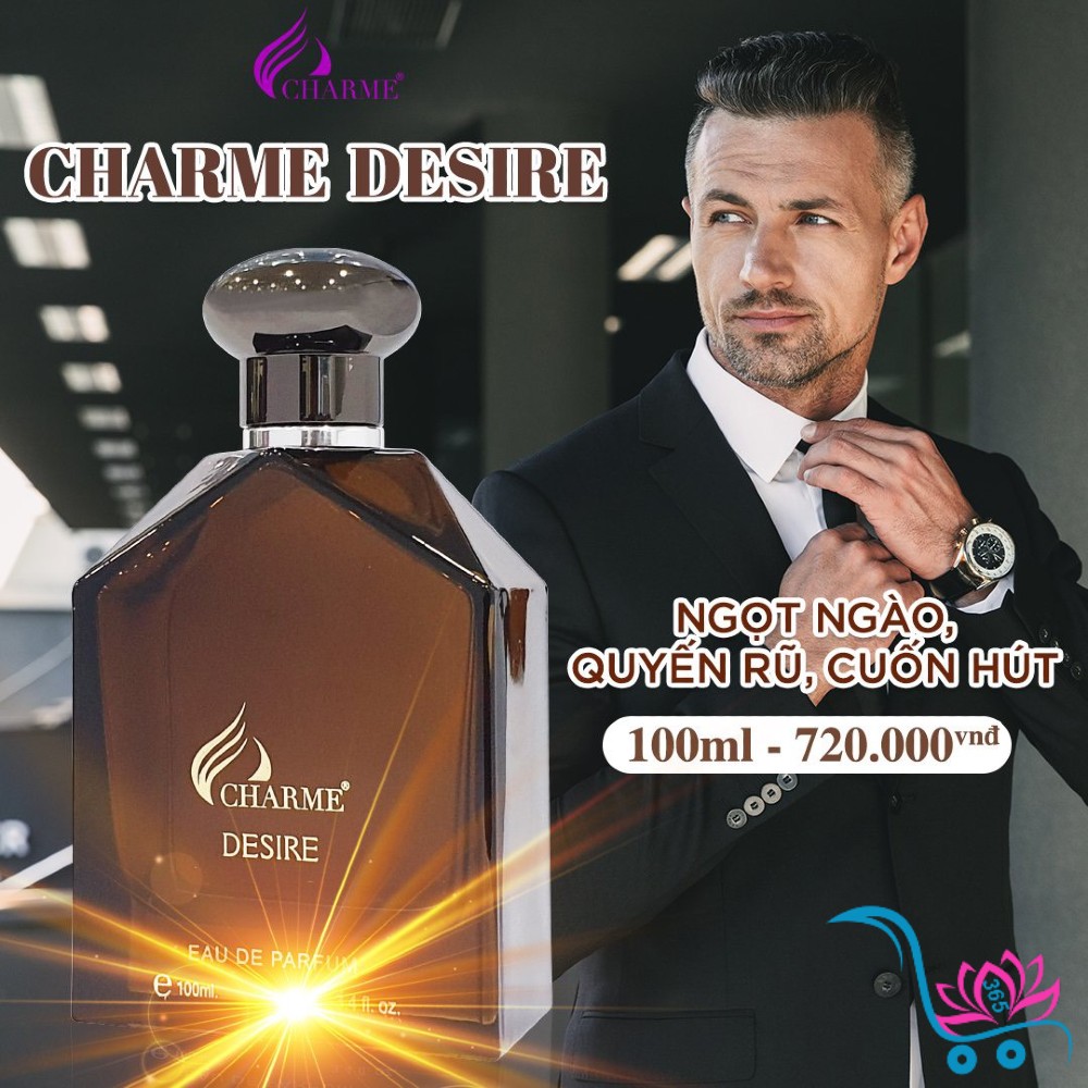 Nước Hoa Charme Desire 100ml Nam Chính Hãng