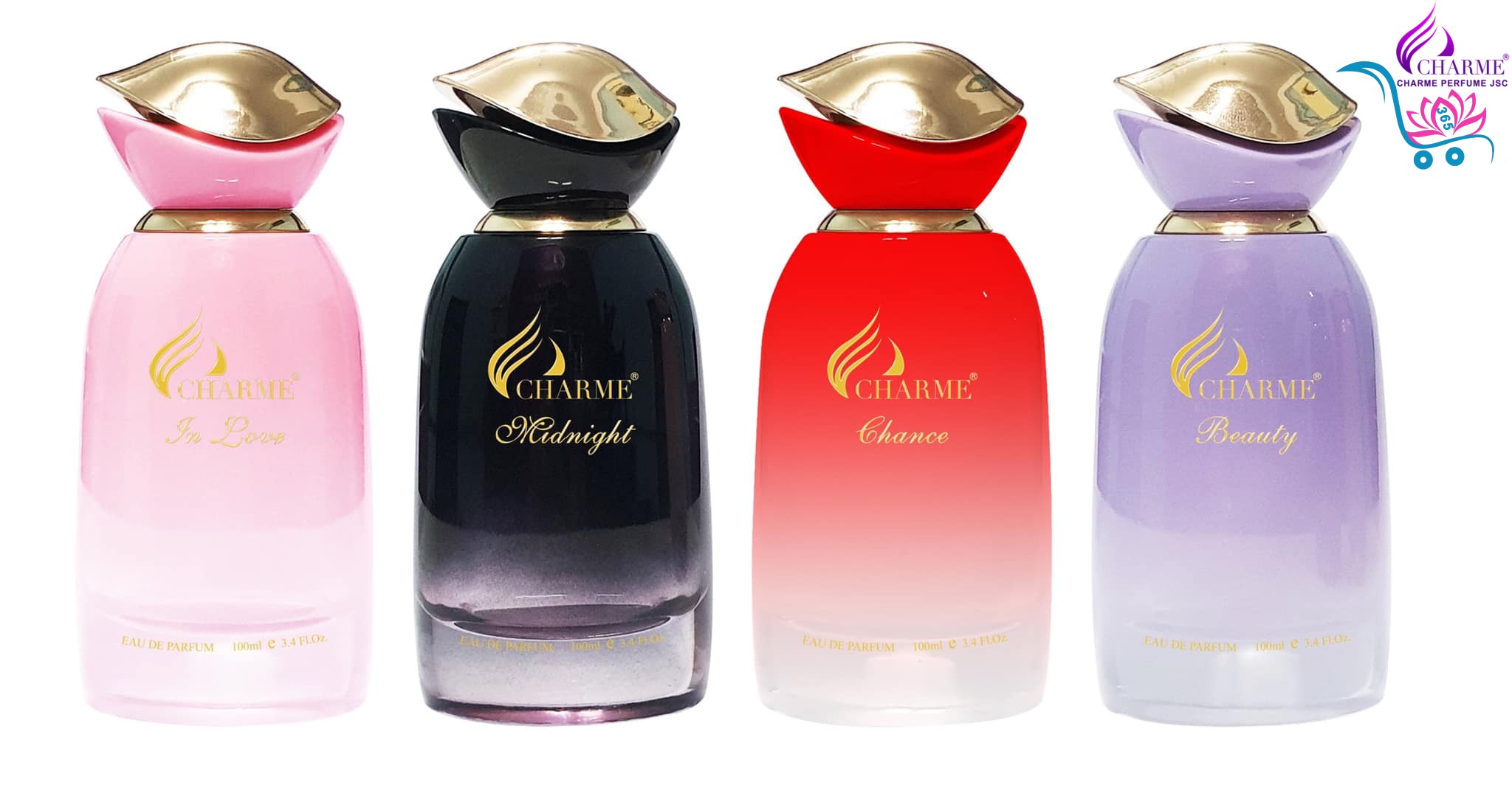 Bộ Sưu Tập Nước Hoa Charme Very Sexy 100ml Nữ Chính Hãng