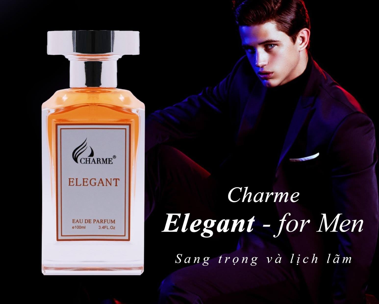 Nước Hoa Charme Elegant 100ml Nam Chính Hãng