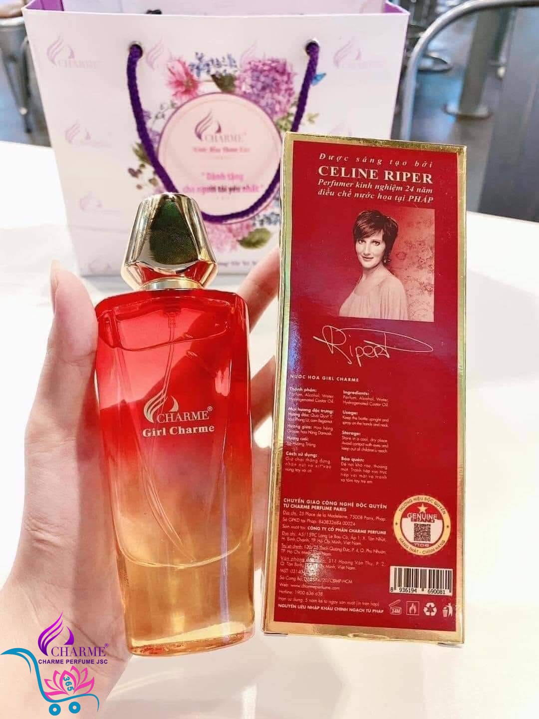 Nước Hoa Charme Girl Charme 75ml Nữ Chính Hãng