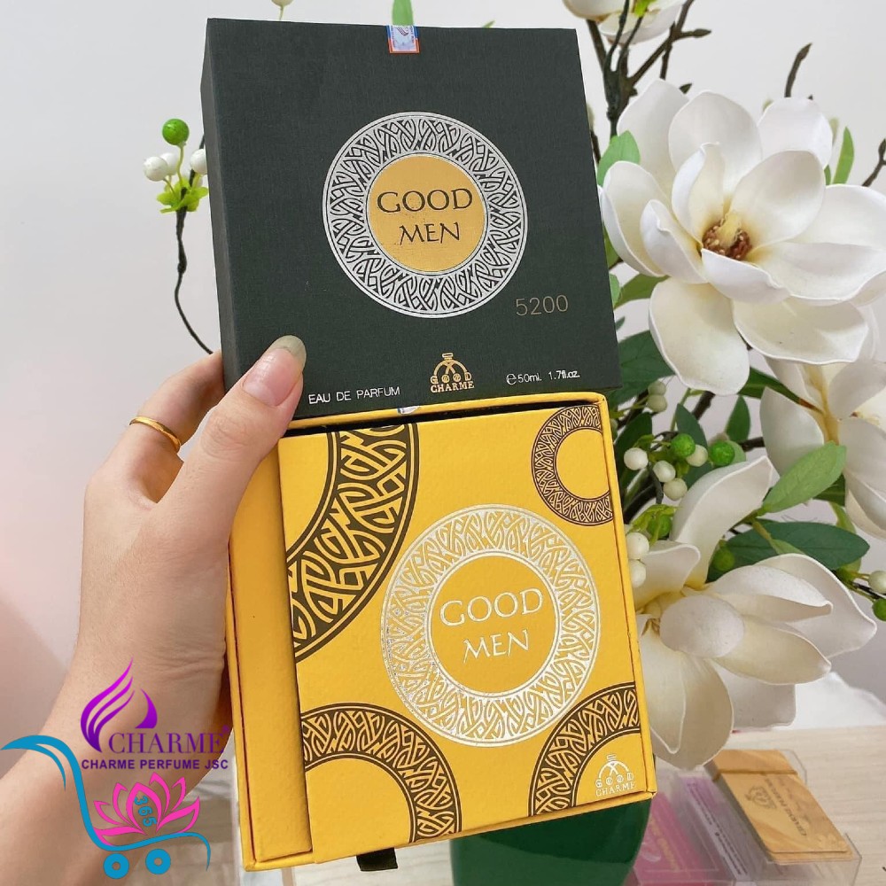 Nước Hoa Charme Good Men 50ml Màu Vàng Nam Chính Hãng