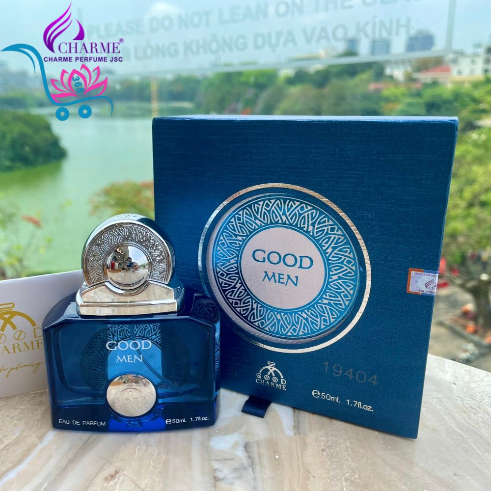 Nước Hoa Charme Good Men 50ml Màu Xanh Nam Chính Hãng