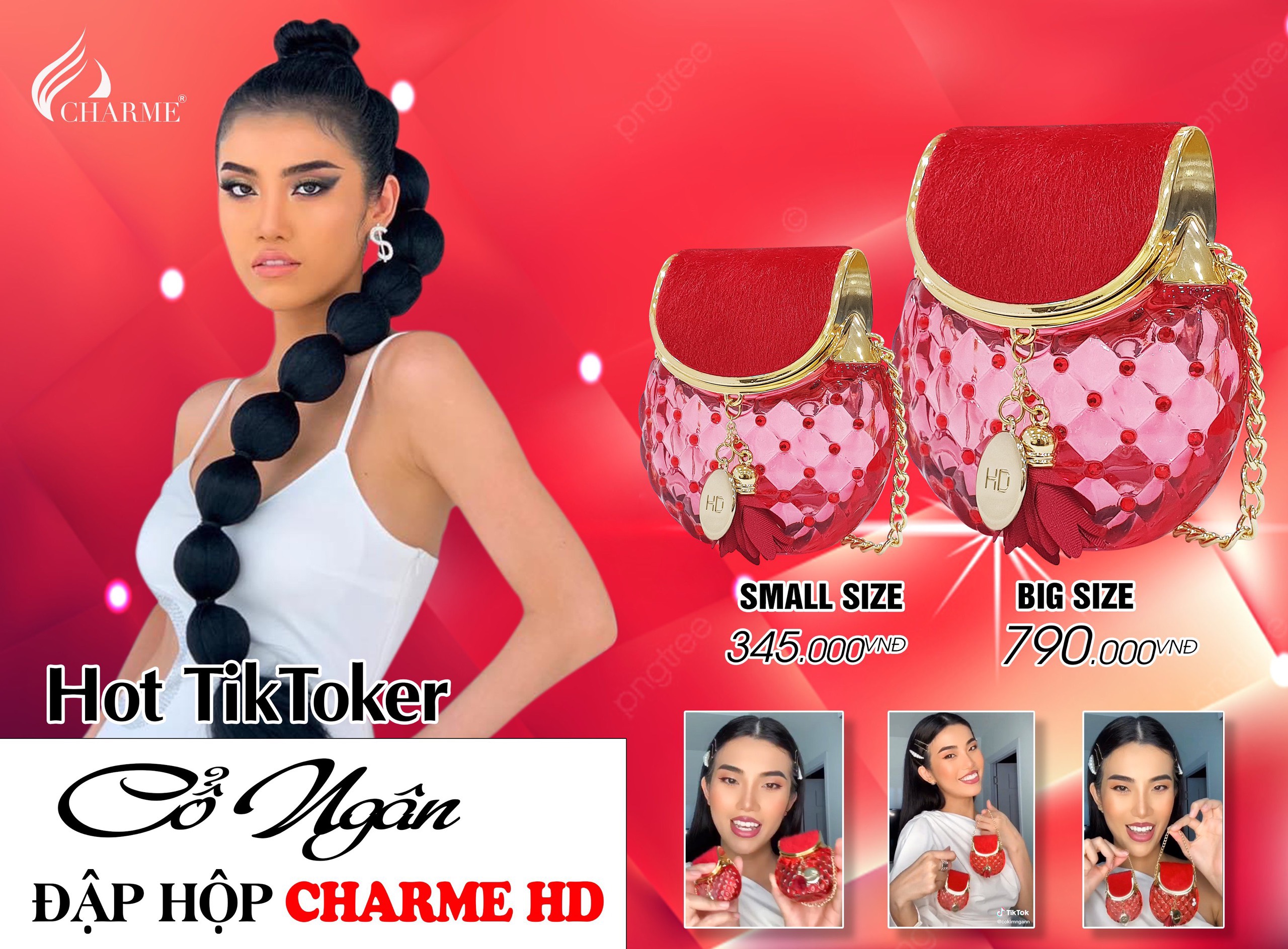 Nước Hoa Charme HD 65ml Nữ Chính Hãng