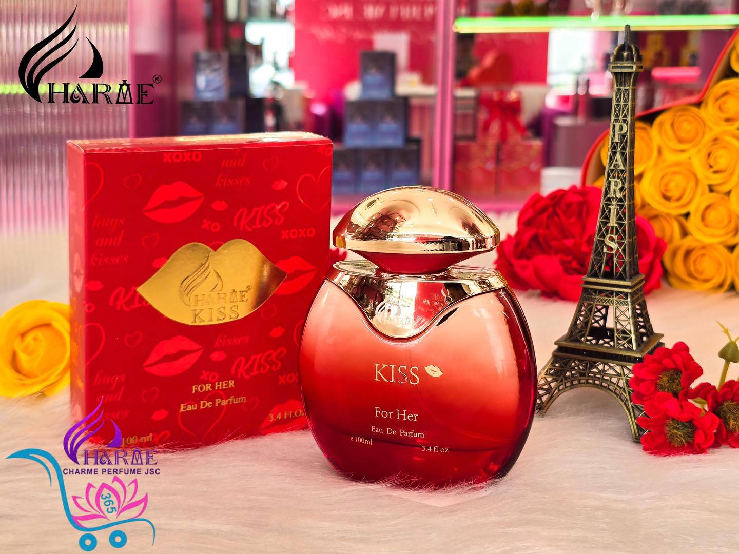 Nước Hoa Charme Kiss 100ml Nữ Chính Hãng