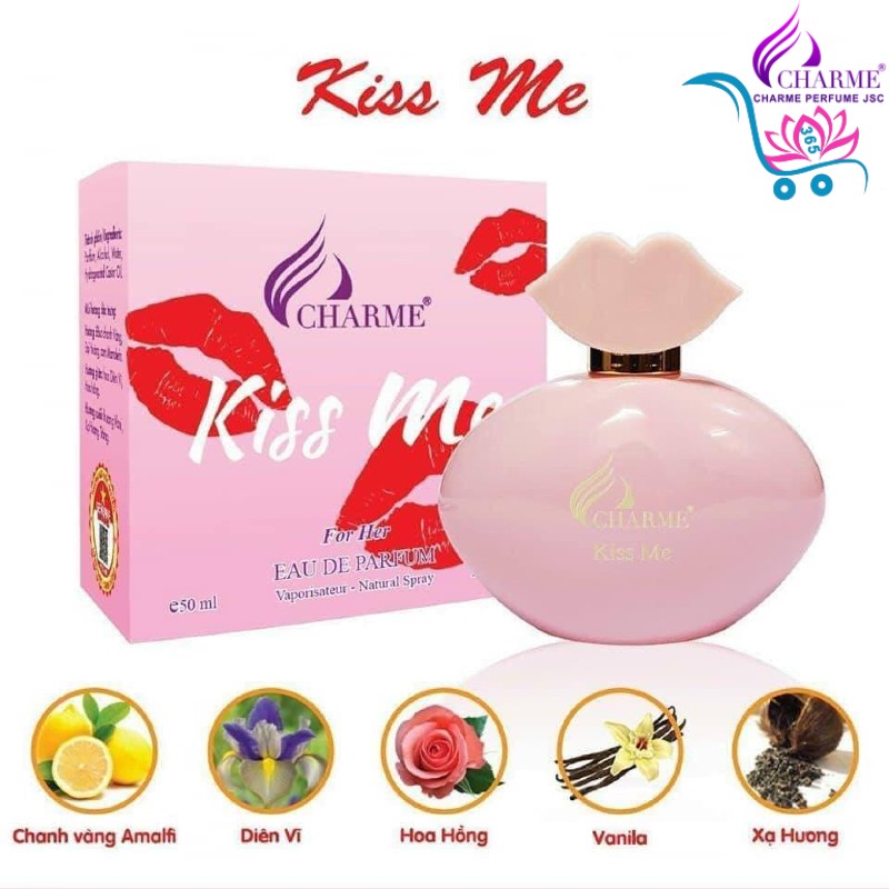 Nước Hoa Charme Kiss Me 50ml Nữ Chính Hãng