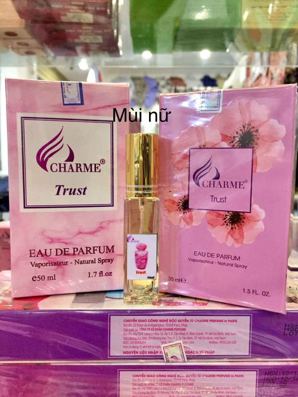 Nước Hoa Charme Mini 10ml