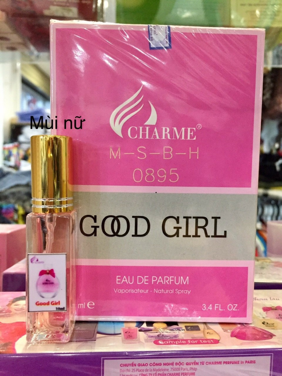 Nước Hoa Charme Mini 10ml