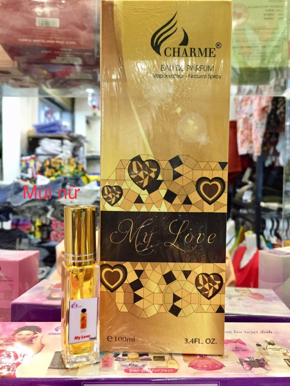 Nước Hoa Charme Mini 10ml
