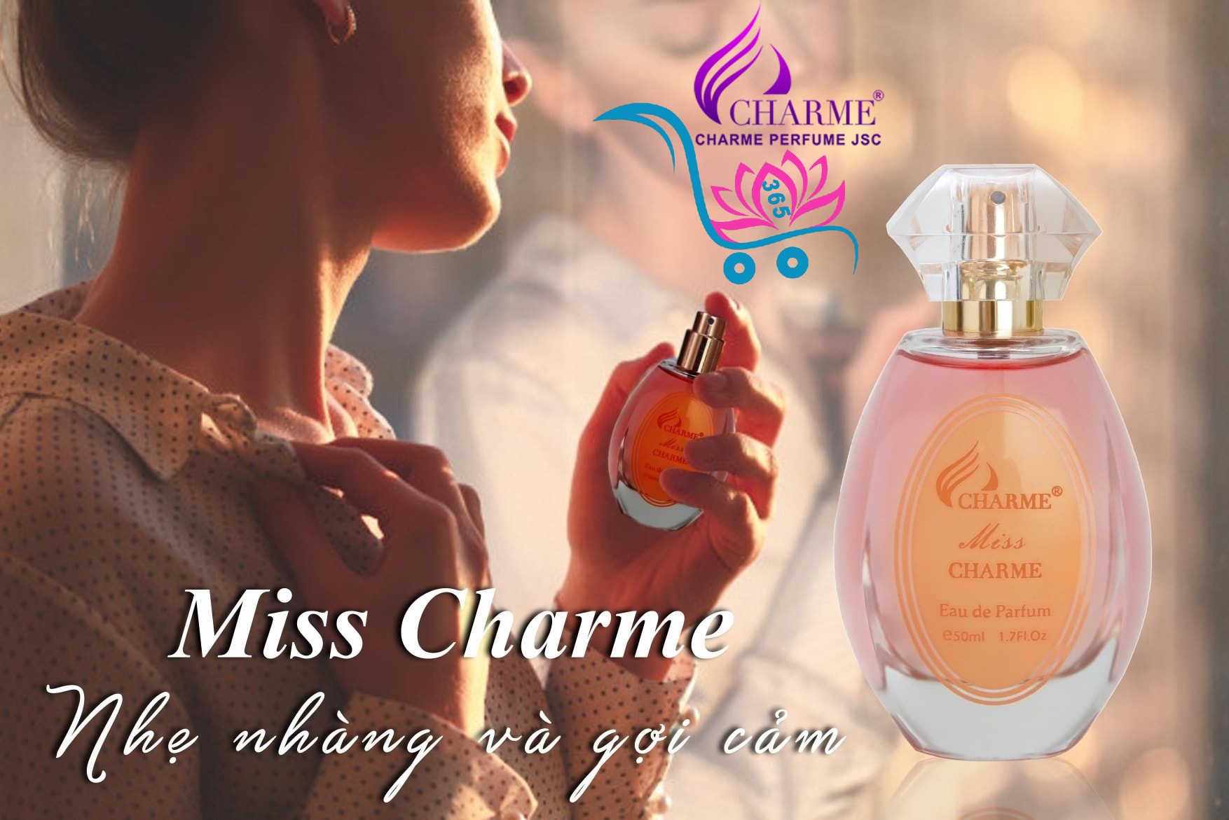 Nước Hoa Charme Miss Charme 50ml Nữ Chính Hãng