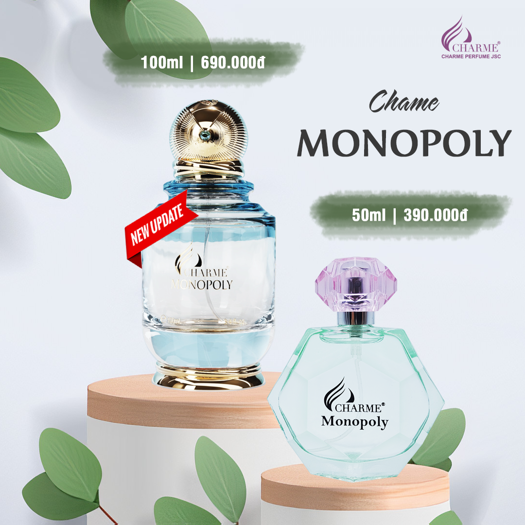 Nước Hoa Charme Monopoly 100ml Nữ Chính Hãng