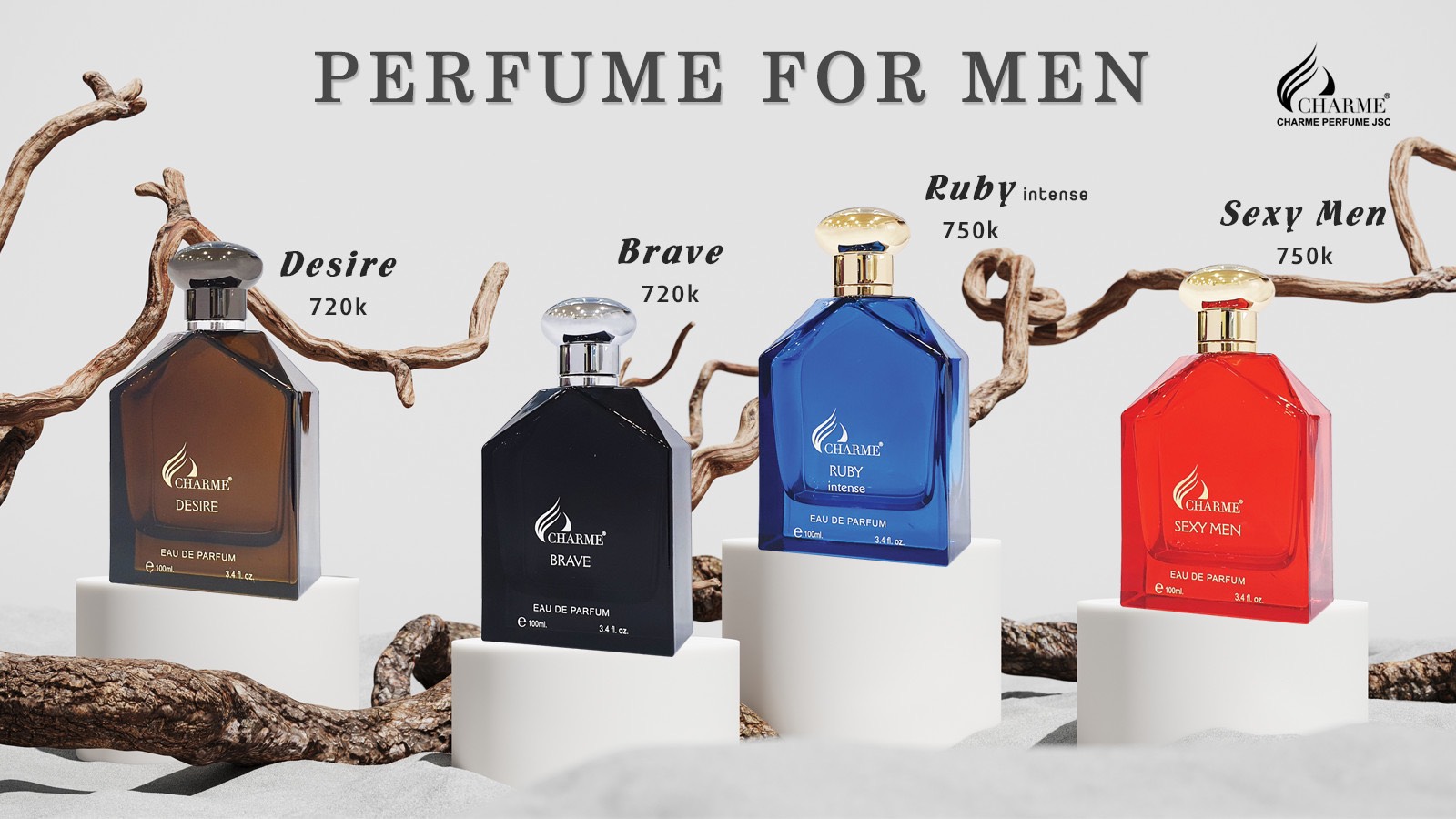 Nước Hoa Charme Nam Tháng 4/2021