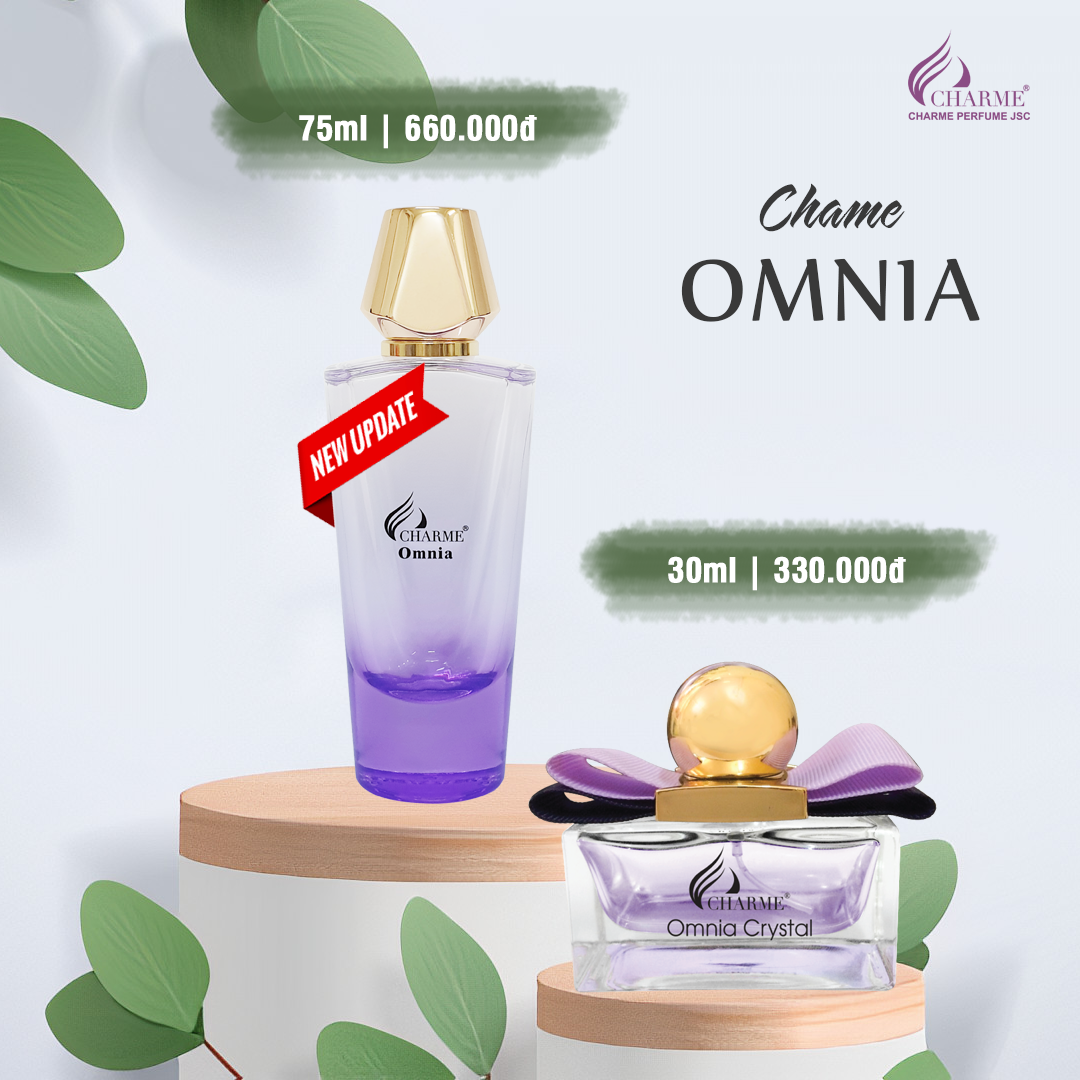 Nước Hoa Charme Omnia Crystal 75ml Nữ Chính Hãng