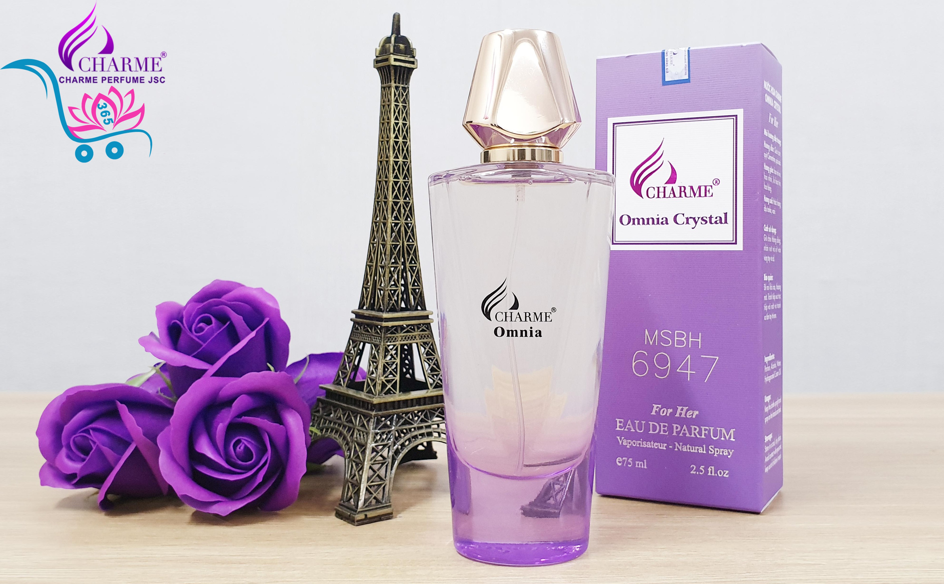 Nước Hoa Charme Omnia Crystal 75ml Nữ Chính Hãng
