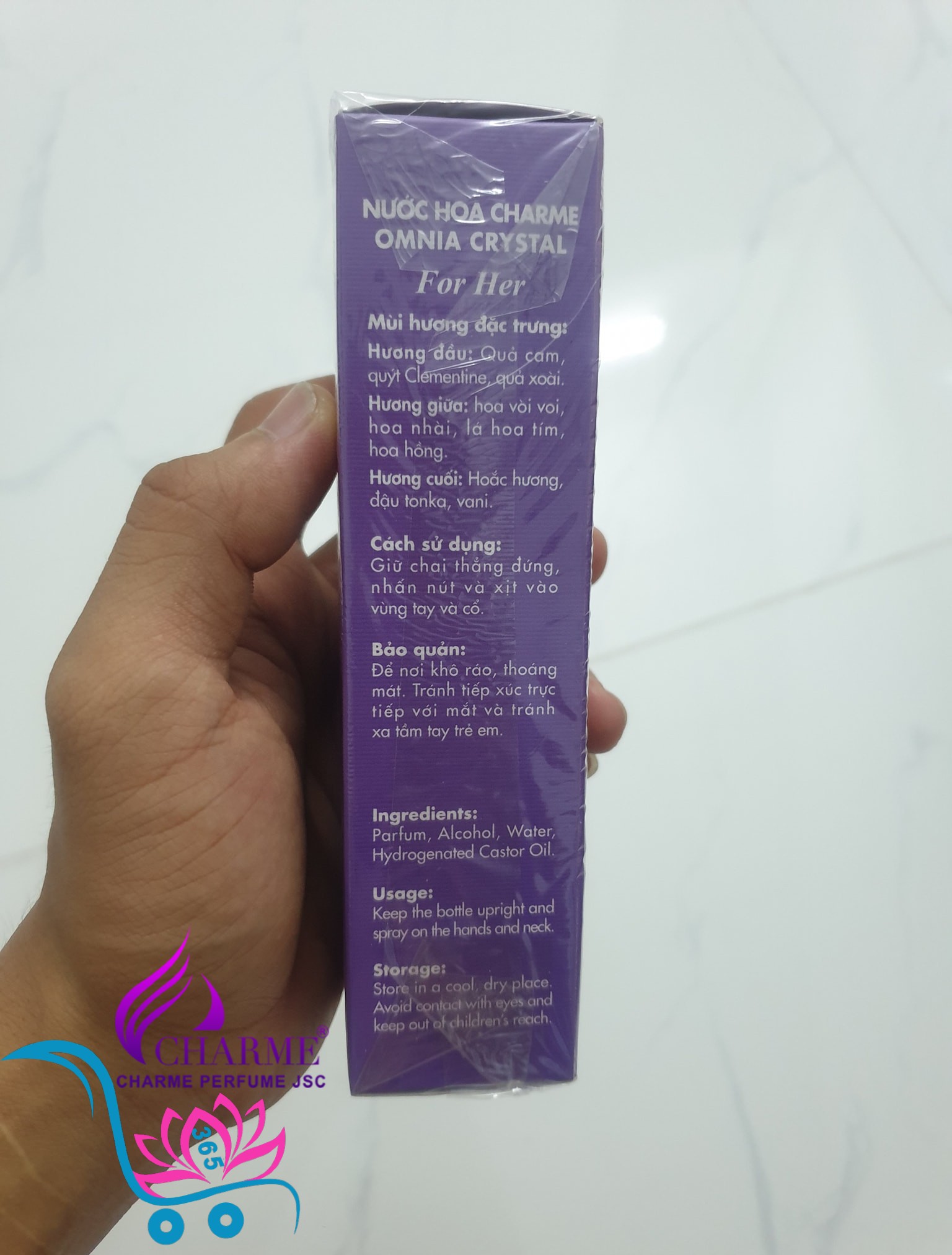 Nước Hoa Charme Omnia Crystal 75ml Nữ Chính Hãng