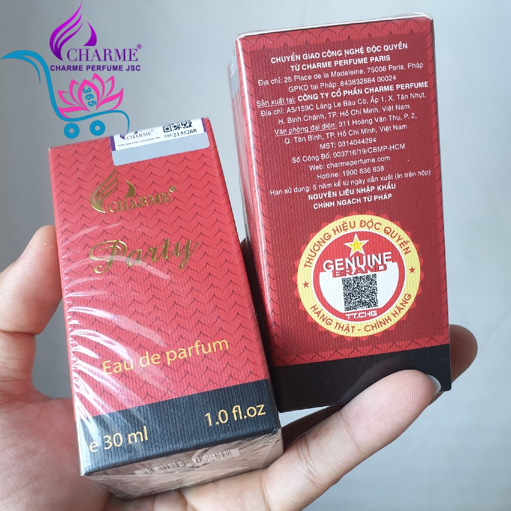 Nước Hoa Charme Party 30ml Nữ Chính Hãng