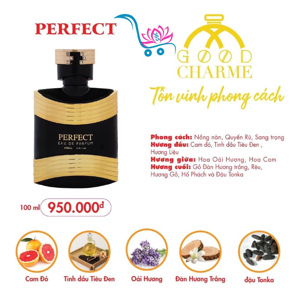 Nước Hoa Good Charme Perfect 100ml Nam Chính Hãng