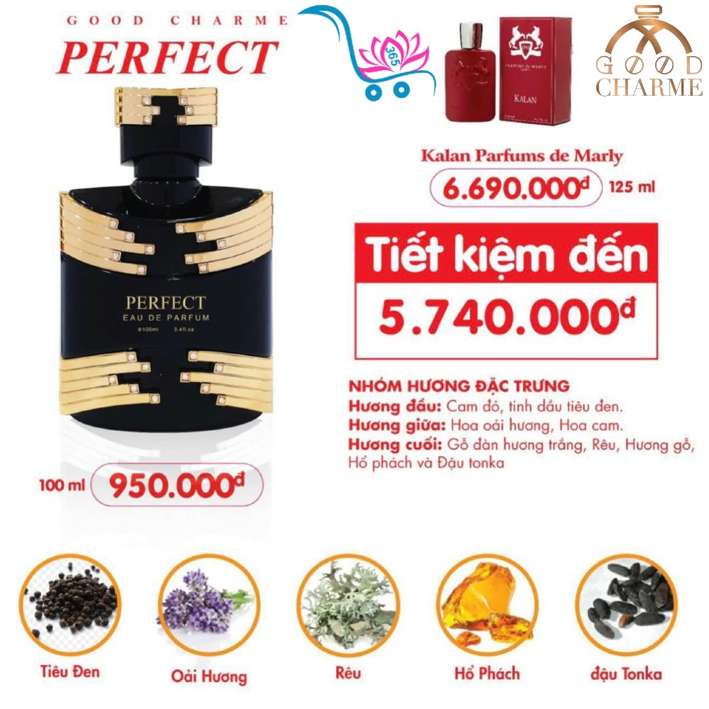 Nước Hoa Good Charme Perfect 100ml Nam Chính Hãng