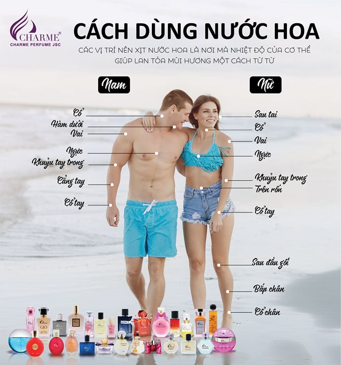 Nước Hoa Charme Queen 100ml Nữ Chính Hãng