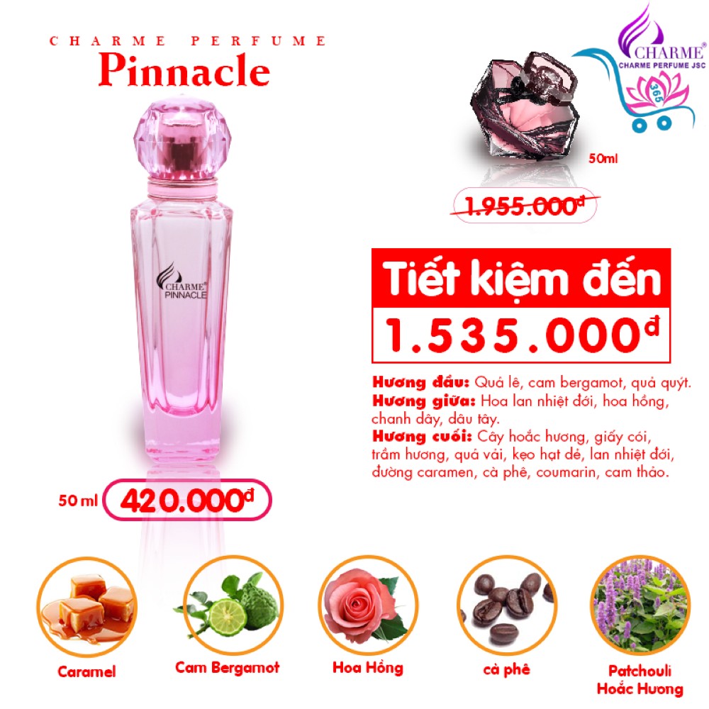 Nước Hoa Charme Pinnacle 50ml Nữ Chính Hãng