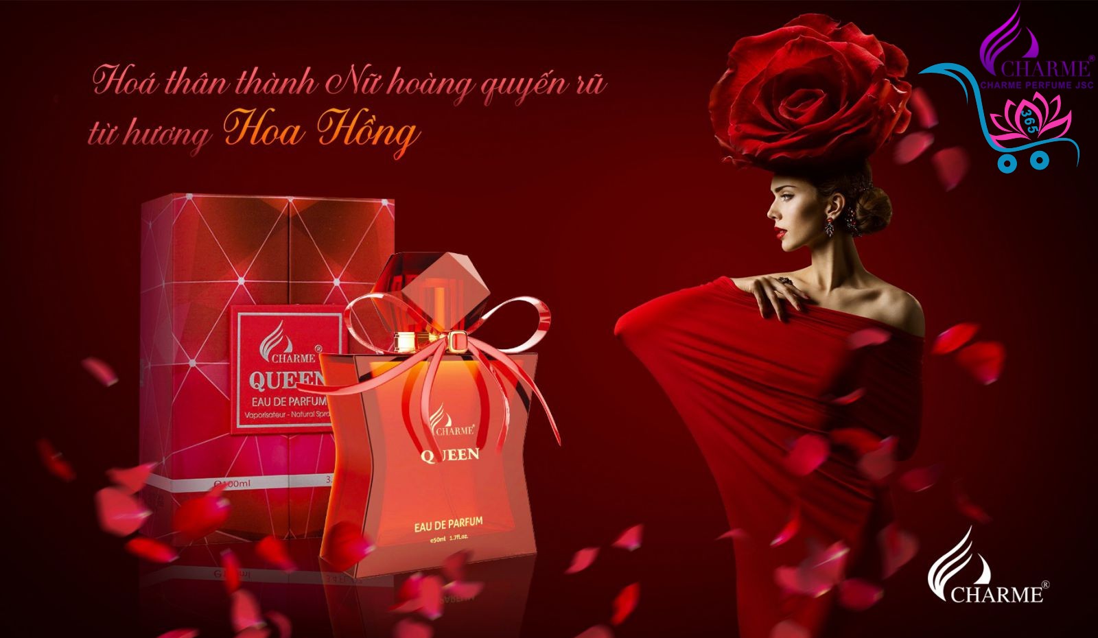 Nước Hoa Charme Queen 100ml Nữ Chính Hãng