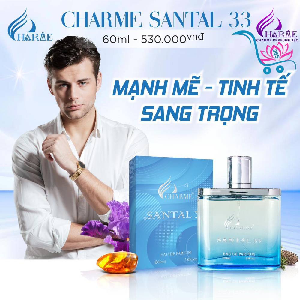 Nước Hoa Charme Santal 33 60ml Nam Chính Hãng