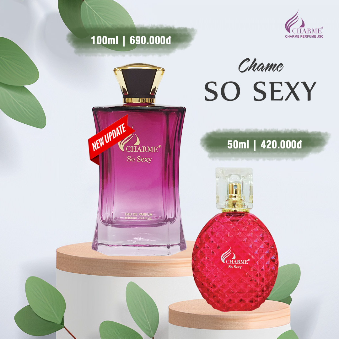 Nước Hoa Charme So Sexy 100ml Nữ Chính Hãng