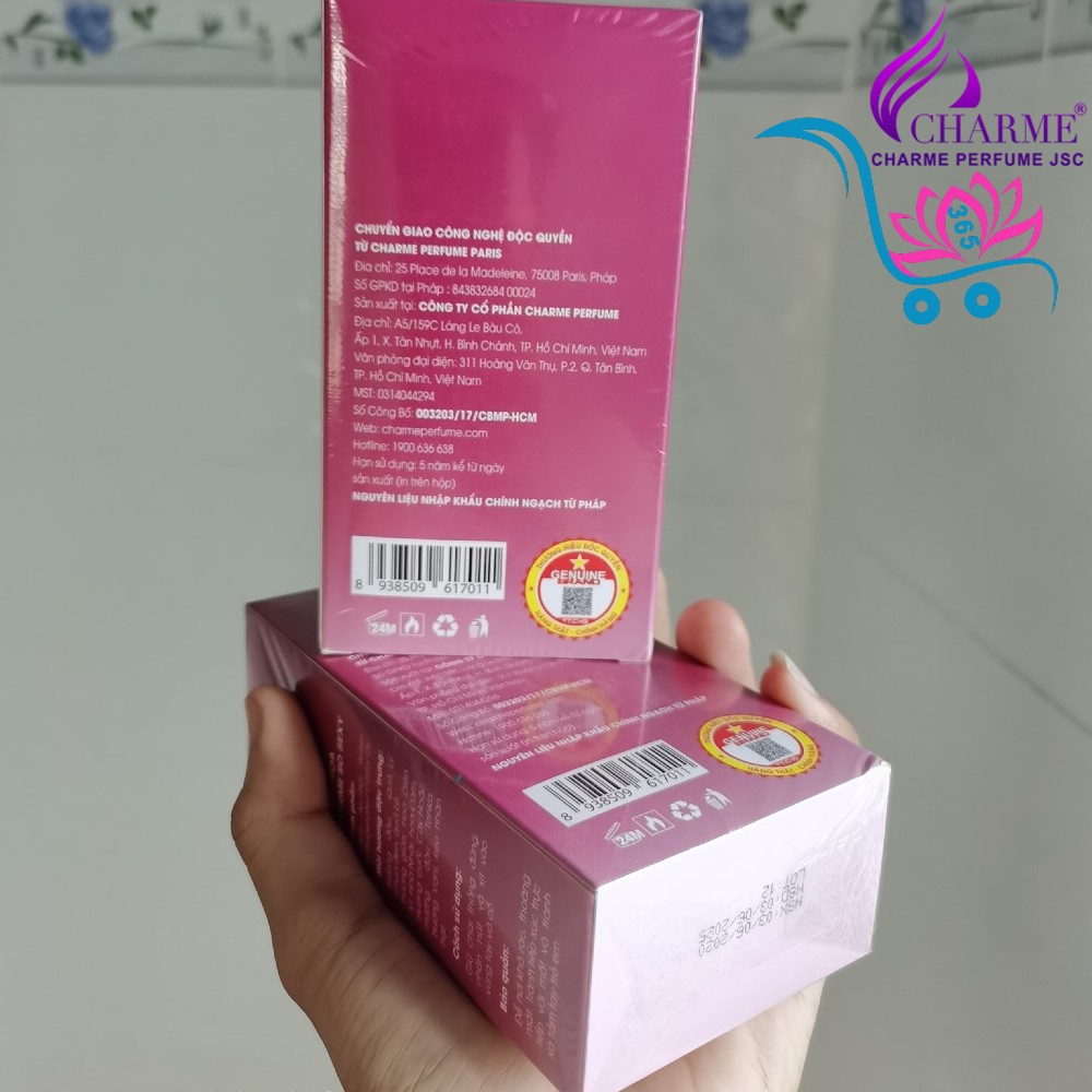 Nước Hoa Charme So Sexy 100ml Nữ Chính Hãng