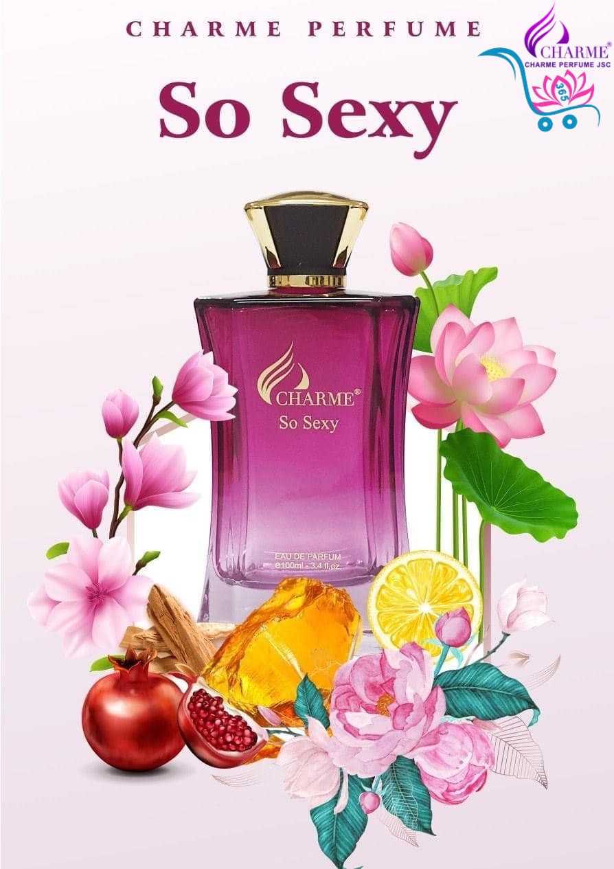 Nước Hoa Charme So Sexy 100ml Nữ Chính Hãng