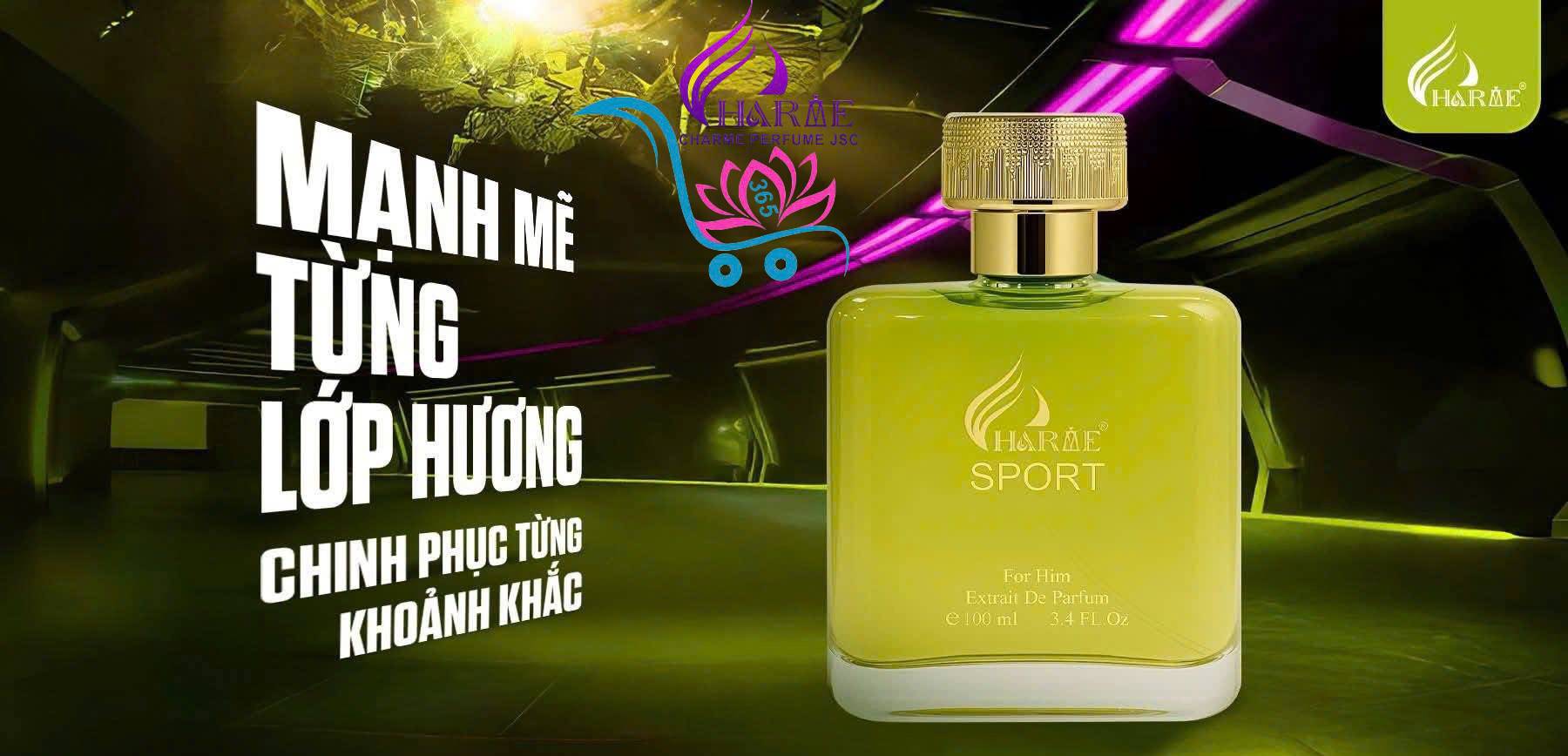 Nước Hoa Charme Sport 100ml Nam Chính Hãng