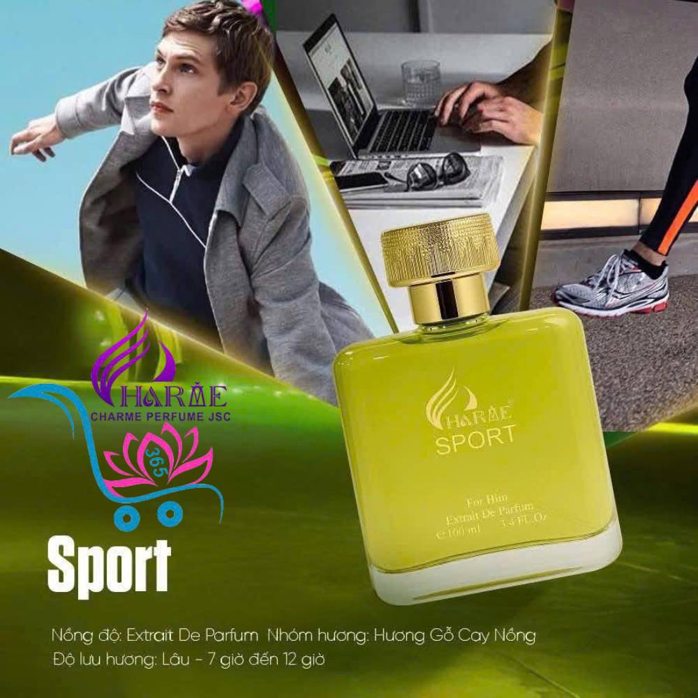 Nước Hoa Charme Sport 100ml Nam Chính Hãng