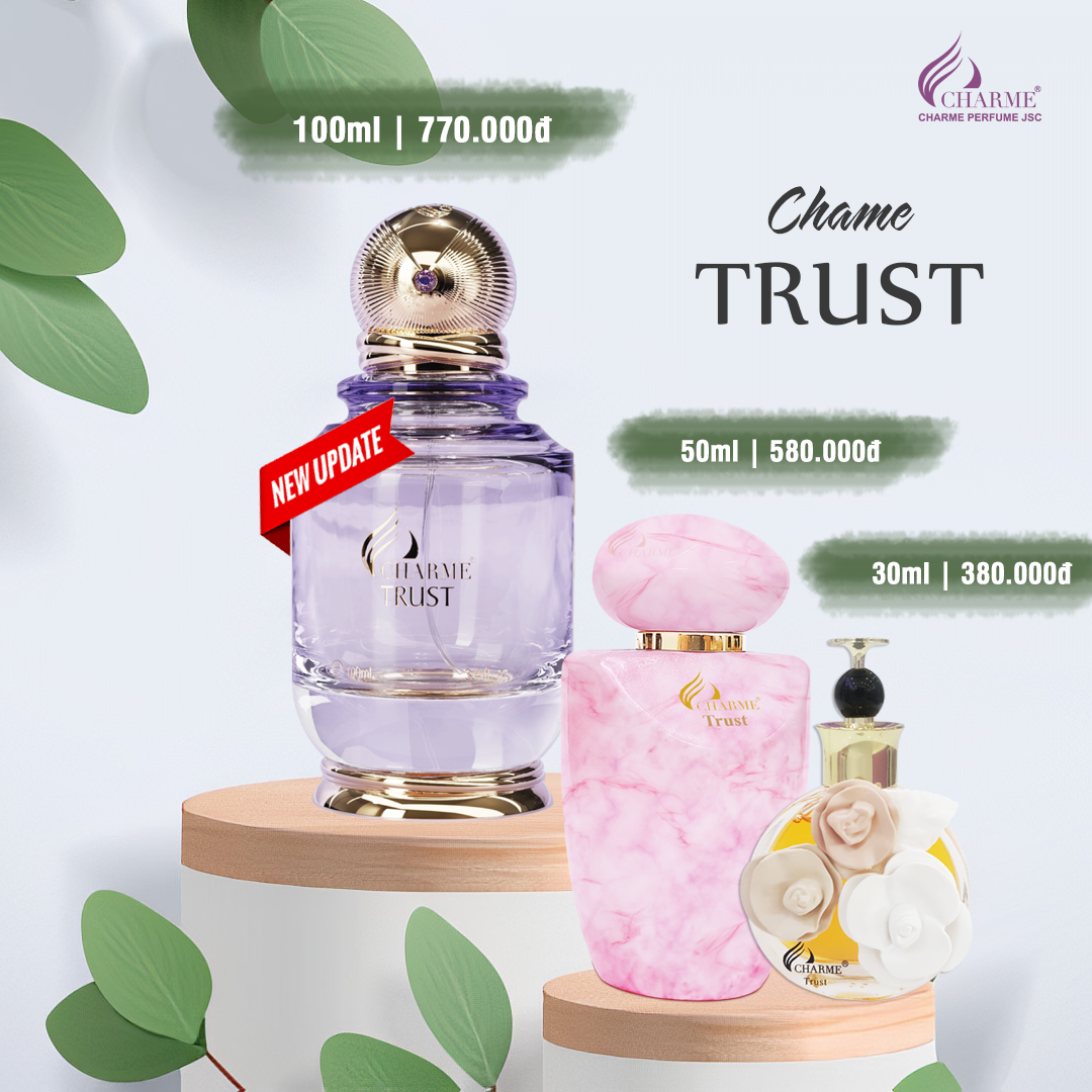 Nước Hoa Charme Trust 100ml Nữ Chính Hãng
