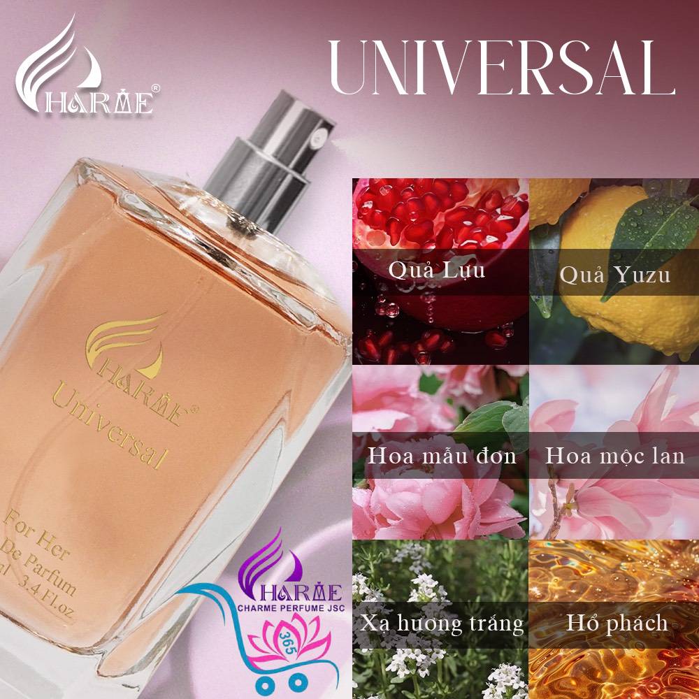 Nước Hoa Charme Universal 100ml Nữ Chính Hãng