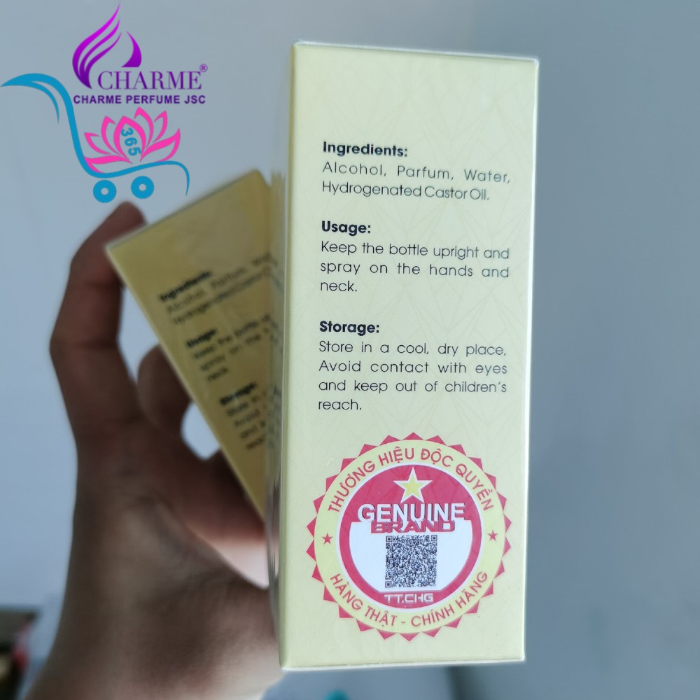 Nước Hoa Charme Vanitas 30ml Nữ Chính Hãng