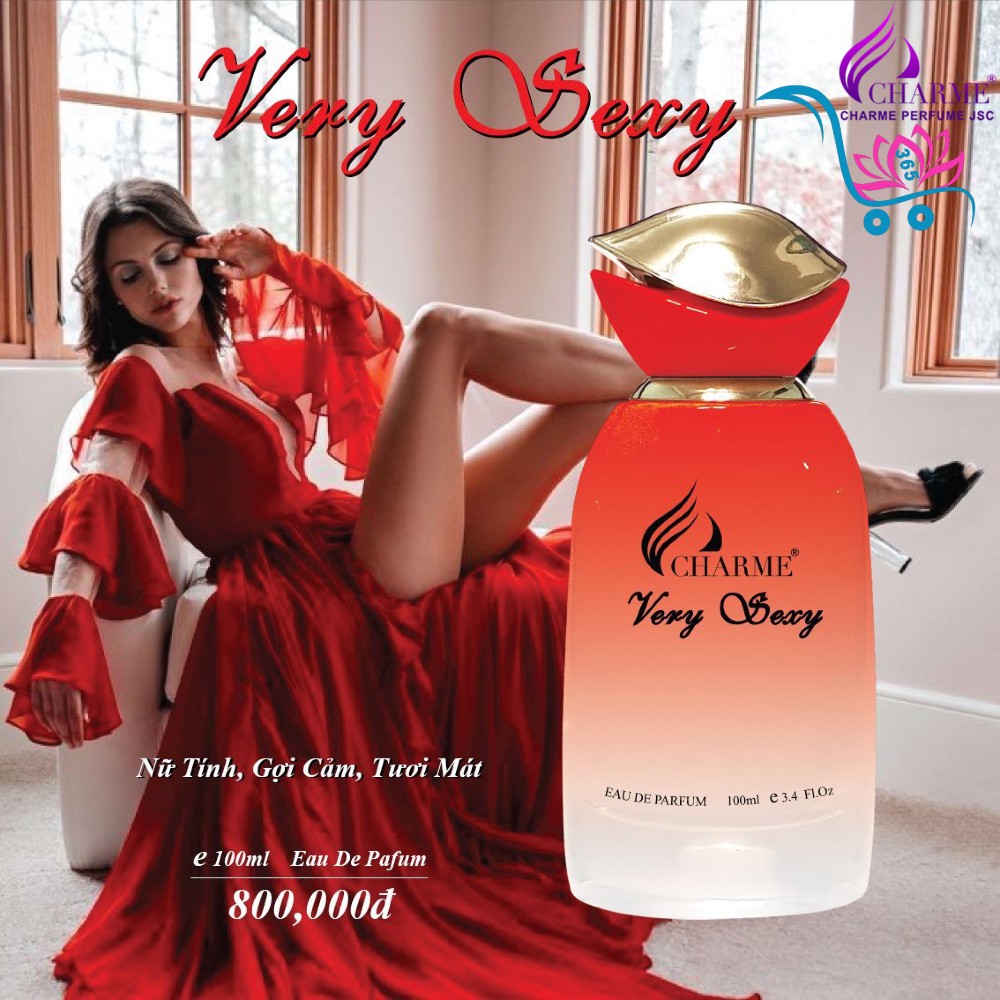 Nước Hoa Charme Very Sexy 100ml Nữ Chính Hãng