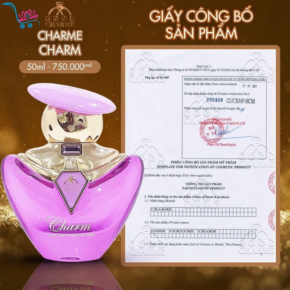 Nước Hoa Good Charme Charm 50ml Nữ Chính Hãng